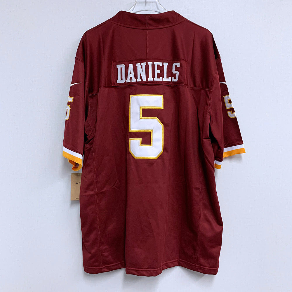 Mens Washington Commanders #5 Jayden Daniels Nike 2026 Burgundy Vapor F.U.S.E.Limited Jersey