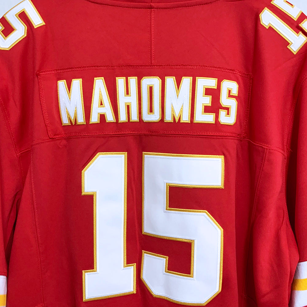 Men’s Kansas City Chiefs #15 Patrick Mahomes Red Nike 2023 Vapor F.U.S.E. Limited Jersey