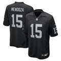 Men’s Las Vegas Raiders #15 Fernando Mendoza Nike Black Vapor F.U.S.E. Limited Jersey