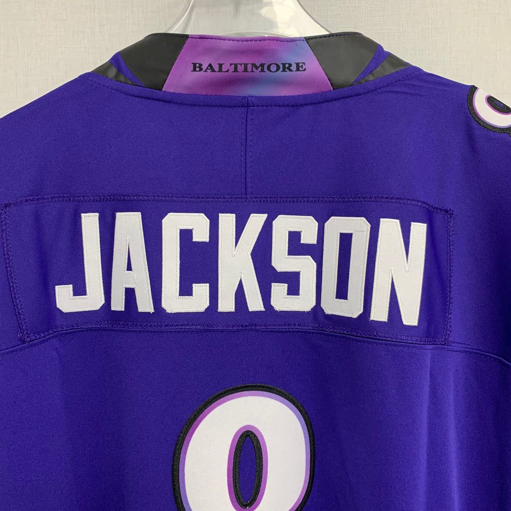 Men’s Baltimore Ravens #8 Lamar Jackson Nike Purple 2026 Next Flight Vapor F.U.S.E. Limited Jersey