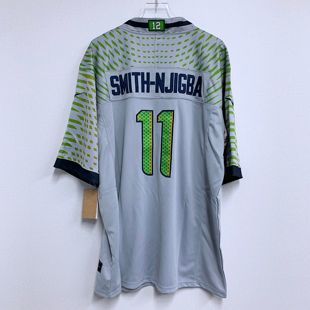 Men’s Seattle Seahawks Jaxon Smith-Njigba #11 Wolf Gray 2025 Rivalries Collection Limited Jersey