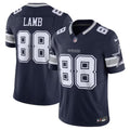 Men’s Dallas Cowboys #88 CeeDee Lamb Nike 2023 Navy Vapor F.U.S.E. Limited Jersey