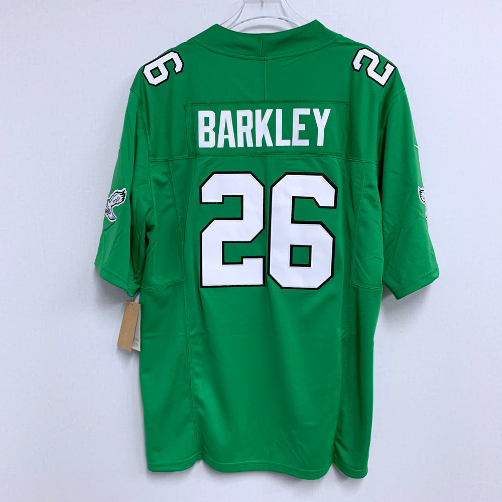 Men’s Philadelphia Eagles Saquon Barkley #26 Kelly Green Vapor F.U.S.E. Limited Jersey