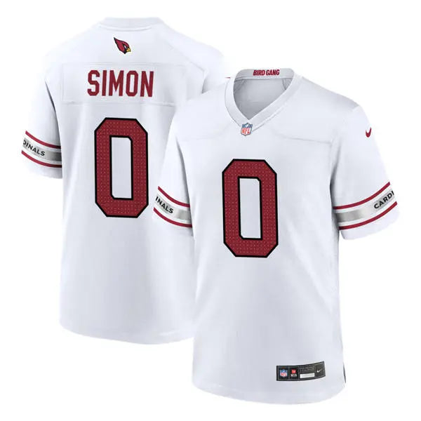 Mens Arizona Cardinals #0 Cody Simon Nike White Vapor F.U.S.E. Limited Jersey