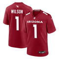 Mens Arizona Cardinals #1 Mack Wilson Cardinal Vapor F.U.S.E. Limited Jersey