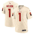 Mens Arizona Cardinals #1 Mack Wilson Natural 2025 Rivalries Collection Vapor F.U.S.E. Limited Jersey