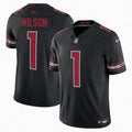 Mens Arizona Cardinals #1 Mack Wilson Nike Black Vapor F.U.S.E. Limited Jersey