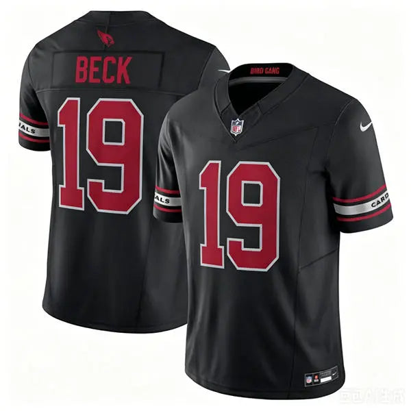 Mens Arizona Cardinals #19 Carson Beck  Nike Black Vapor F.U.S.E. Limited Jersey