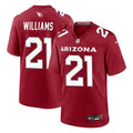 Mens Arizona Cardinals #21 Garrett Williams Nike Cardinal Vapor F.U.S.E. Limited Jersey