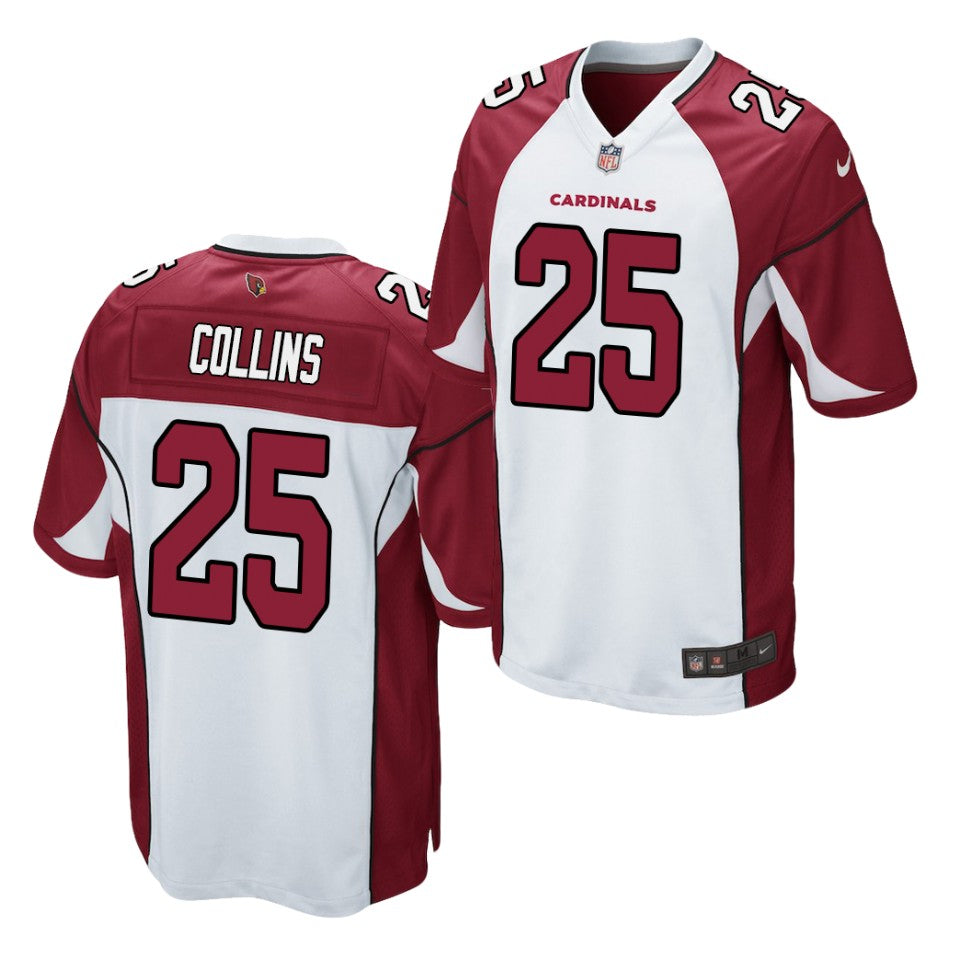 Men’s Arizona Cardinals #25 Zaven Collins Nike White Vapor Untouchable Jersey