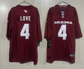 Mens Arizona Cardinals #4 Jeremiyah Love Nike Cardinal Vapor F.U.S.E. Limited Jersey