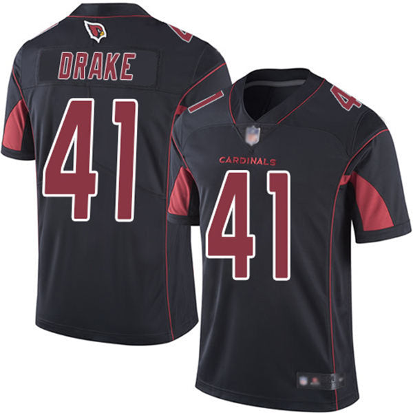 Men’s Arizona Cardinals #41 Kenyan Drake Nike Black 2nd Alternate Color Rush Legend Jersey