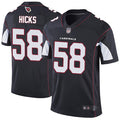Men’s Arizona Cardinals #58 Jordan Hicks Nike Alternate  Black Vapor Untouchable Jersey