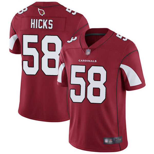 Men’s Arizona Cardinals #58 Jordan Hicks Nike Cardinal Vapor Untouchable Jersey