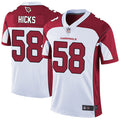Men’s Arizona Cardinals #58 Jordan Hicks Nike White Vapor Untouchable Jersey