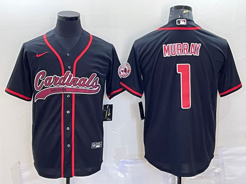 Men’s Arizona Cardinals Black Blank Jersey