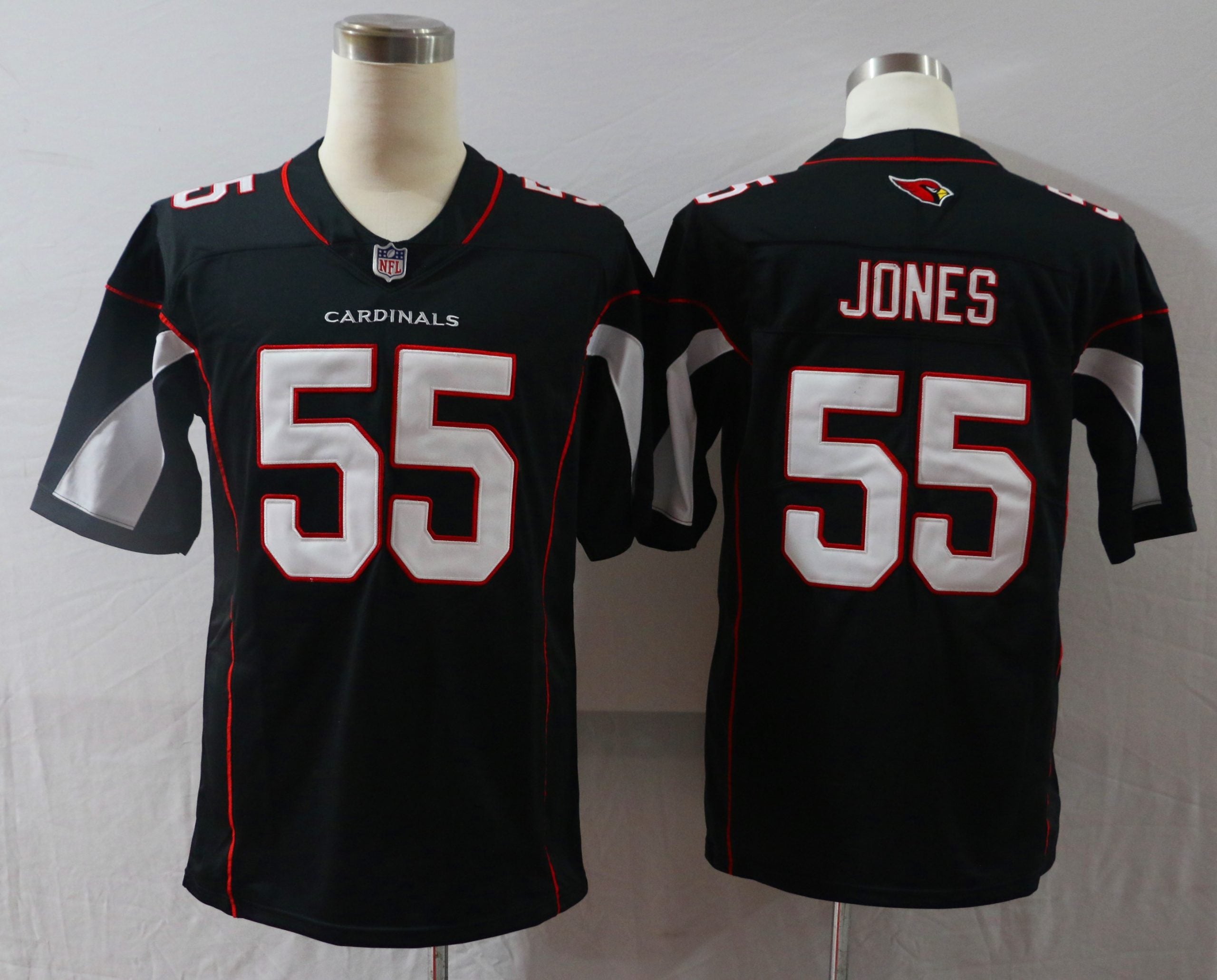 Men’s Arizona Cardinals Chandler Jones #55 Black Jersey