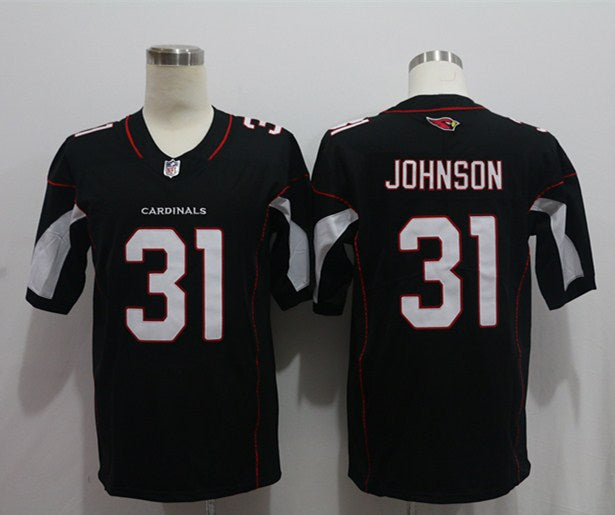 Men’s Arizona Cardinals David Johnson #31 Black Jersey