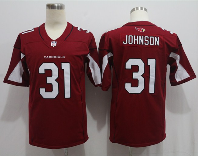 Men’s Arizona Cardinals David Johnson #31 Red Jersey