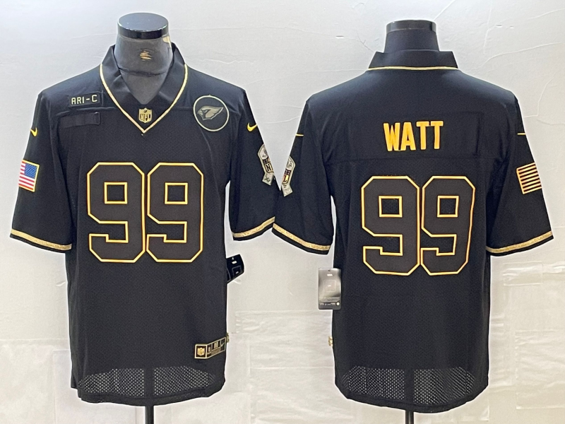 Men’s Arizona Cardinals J.J. Watt #99 Black Jersey