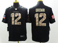 Men’s Arizona Cardinals John Brown #12 Black Jersey