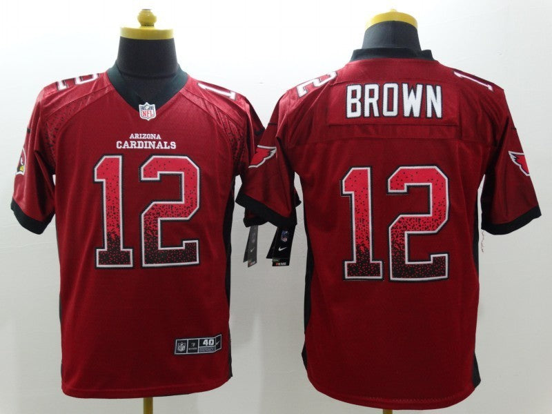 Men’s Arizona Cardinals John Brown #12 Red Jersey