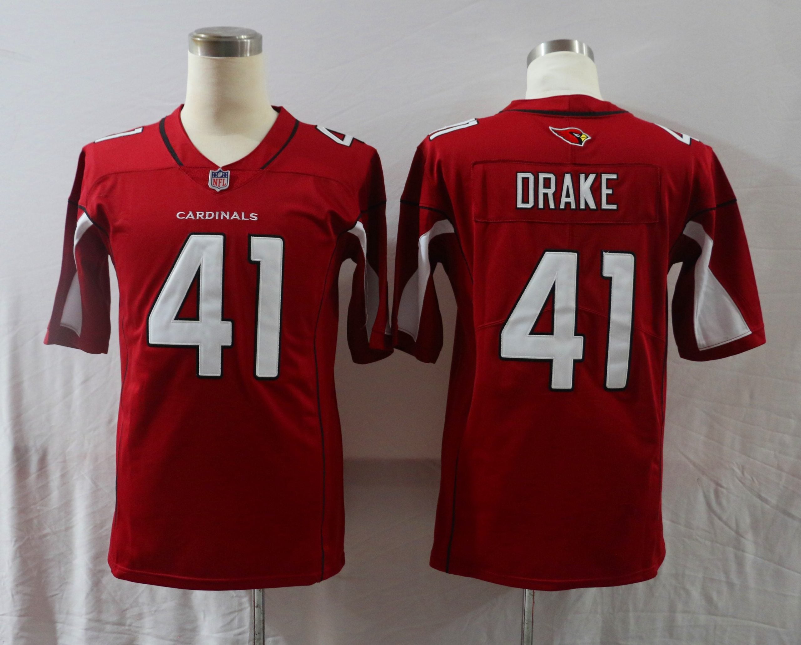 Men’s Arizona Cardinals Kenyan Drake #41 Red Jersey