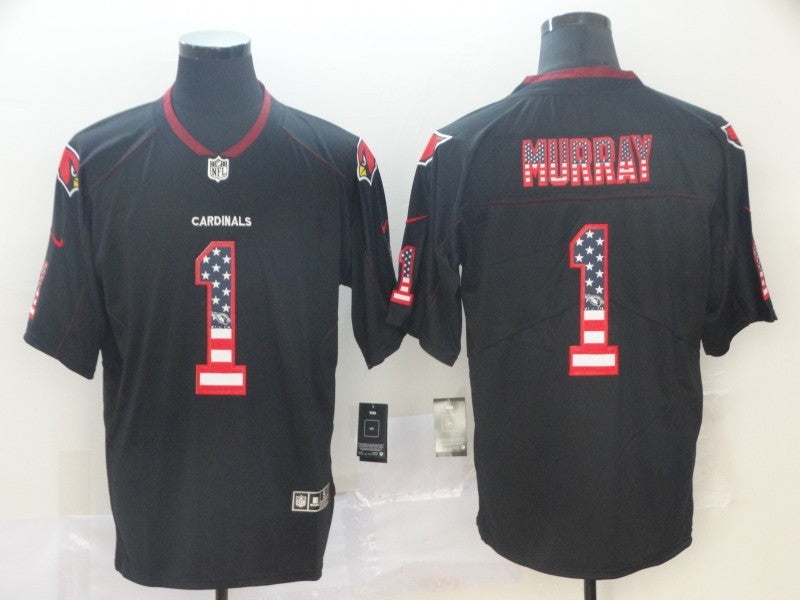Men’s Arizona Cardinals Kyler Murray #1 Black Alternate Jersey