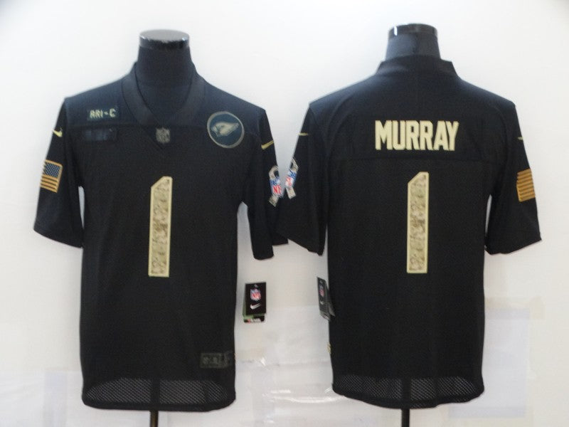 Men’s Arizona Cardinals Kyler Murray #1 Black Jersey