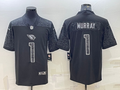 Men’s Arizona Cardinals Kyler Murray #1 Black RFLCTV Limited Jersey