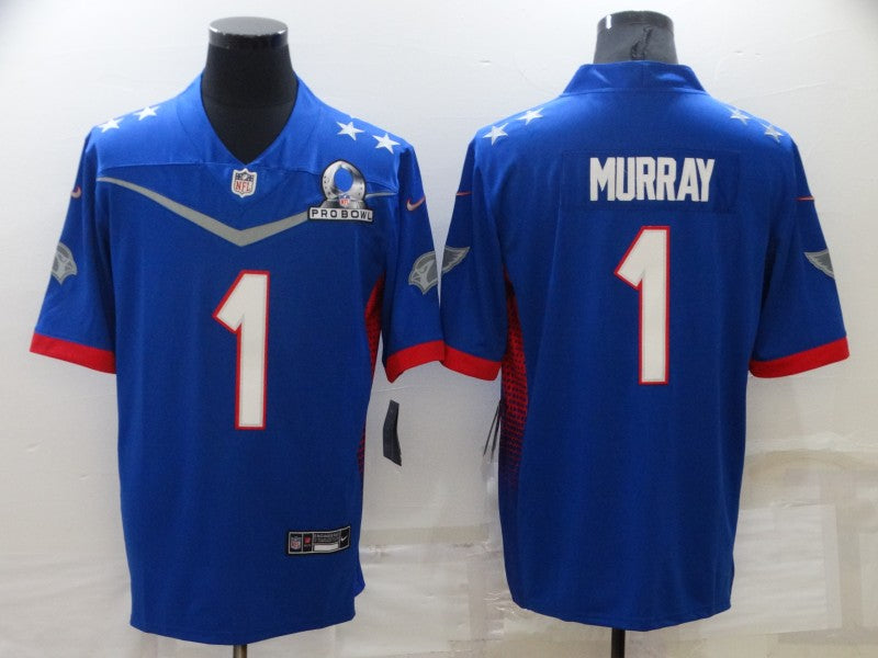 Men’s Arizona Cardinals Kyler Murray #1 Blue All Star Jersey