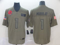 Men’s Arizona Cardinals Kyler Murray #1 Brown Jersey