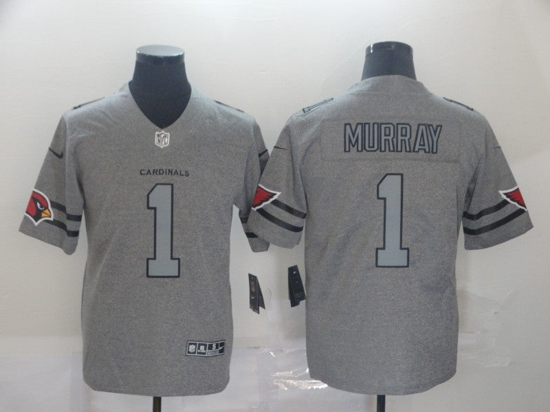 Men’s Arizona Cardinals Kyler Murray #1 Gray Jersey