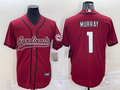 Men’s Arizona Cardinals Kyler Murray #1 Red Jersey Joint Edition