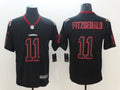 Men’s Arizona Cardinals Larry Fitzgerald #11 Black Authentic Jersey