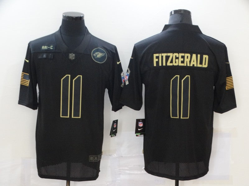 Men’s Arizona Cardinals Larry Fitzgerald #11 Black Jersey