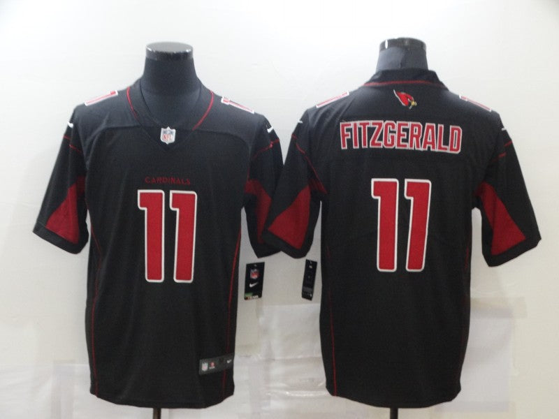 Men’s Arizona Cardinals Larry Fitzgerald #11 Black Jersey