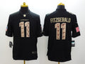 Men’s Arizona Cardinals Larry Fitzgerald #11 Black Team Jersey