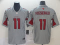 Men’s Arizona Cardinals Larry Fitzgerald #11 Gray Inverted Legend Jersey