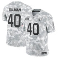 Men’s Arizona Cardinals Pat Tillman #40 Arctic Camo 2024 Salute to Service Retired Limited Jersey