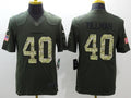Men’s Arizona Cardinals Pat Tillman #40 Army Green Jersey