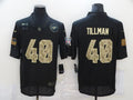 Men’s Arizona Cardinals Pat Tillman #40 Black Jersey