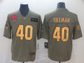 Men’s Arizona Cardinals Pat Tillman #40 Brown Authentic Jersey