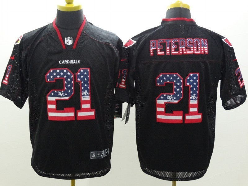 Men’s Arizona Cardinals Patrick Peterson #21 Black Jersey