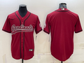 Men’s Arizona Cardinals Red Blank Jersey