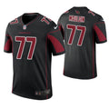 Mens Arizona Cardinals Retired Player #77 Stan Mauldin Nike Black Color Rush Legend Jersey