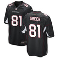 Mens Arizona Cardinals Retired Player #81 Roy Green Nike Alternate Black Vapor Limited Jersey