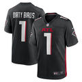 Men’s Atlanta Falcons #1 Dirty Birds Nike Black Vapor F.U.S.E. Limited Jersey