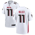 Men’s Atlanta Falcons #11 Jalon Walker Nike White Vapor F.U.S.E. Limited Jersey