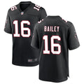 Men’s Atlanta Falcons #16 Jake Bailey Nike Black Throwback Vapor F.U.S.E. Limited Jersey